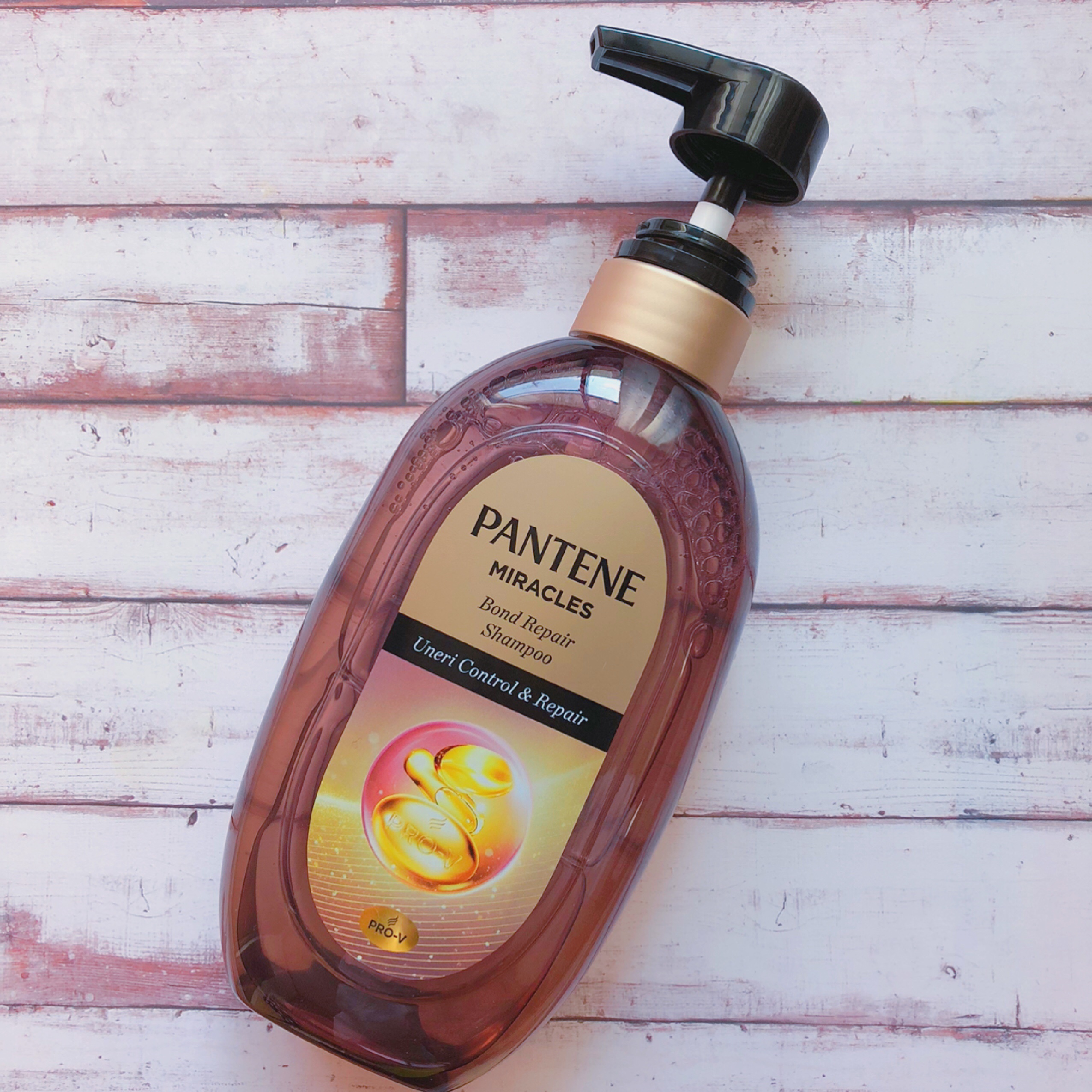 ミラクルズ うねりコントロール&リペア ボンドリペア シャンプー/トリートメント/パンテーン/市販シャンプーを使ったクチコミ（2枚目）