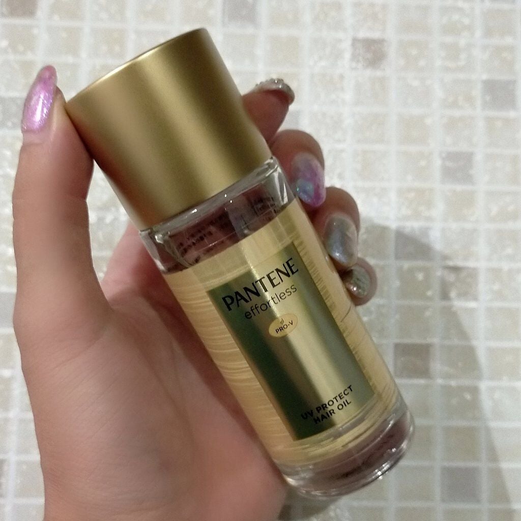 パンテーン エフォートレス UVカット ヘアオイル/パンテーン/ヘアオイルを使ったクチコミ(1枚目)