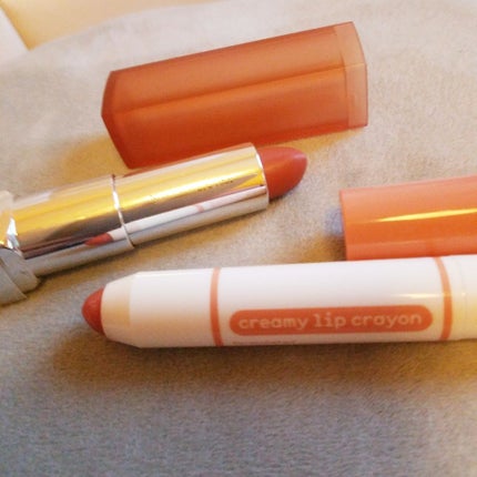 クリーミークレヨンリップ/ettusais/口紅を使ったクチコミ(2枚目)