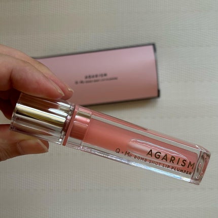 キューミ―ボムショットリッププランパー/AGARISM/リッププランパーを使ったクチコミ(2枚目)