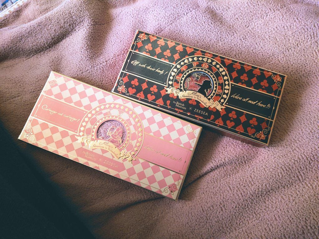 アリスドリームランドシリーズ 12色アイシャドウパレット(ZEESEA×大英博物館)/ZEESEA/アイシャドウパレットを使ったクチコミ(1枚目)