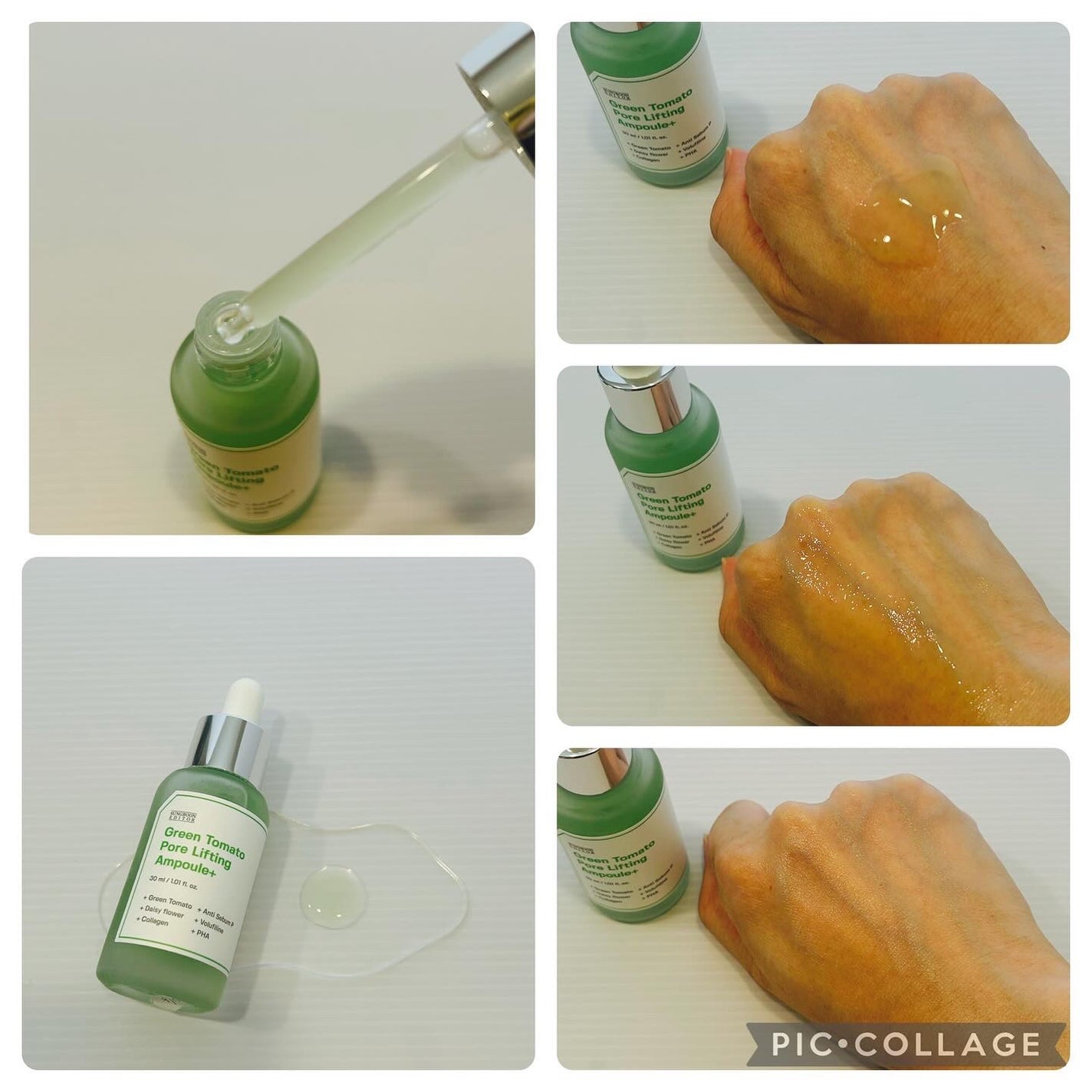 グリーントマトポアリフティングアンプル+/SUNGBOON EDITOR(成分エディター)/美容液を使ったクチコミ(2枚目)