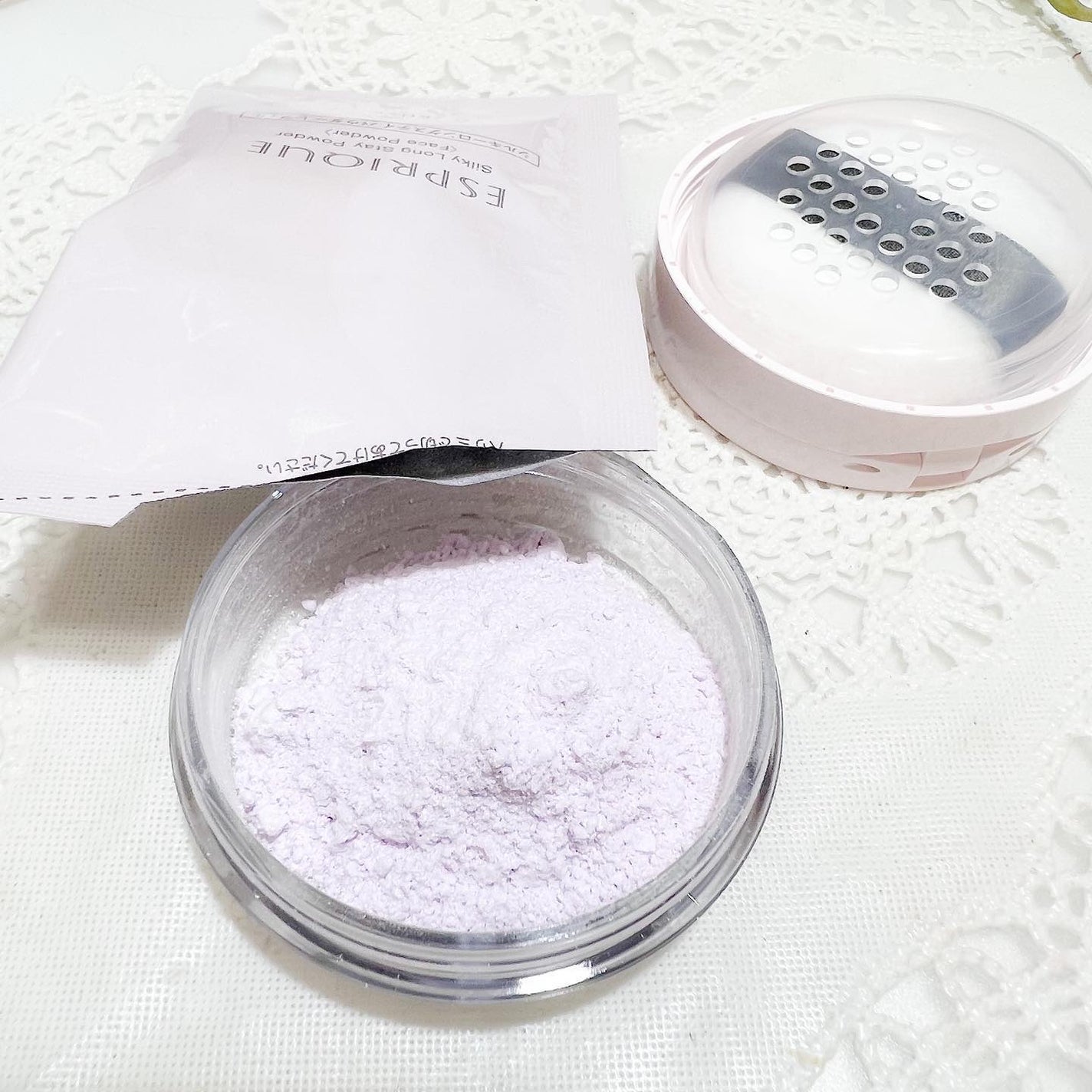 シルキーロングステイ パウダー/ESPRIQUE/ルースパウダーを使ったクチコミ(3枚目)