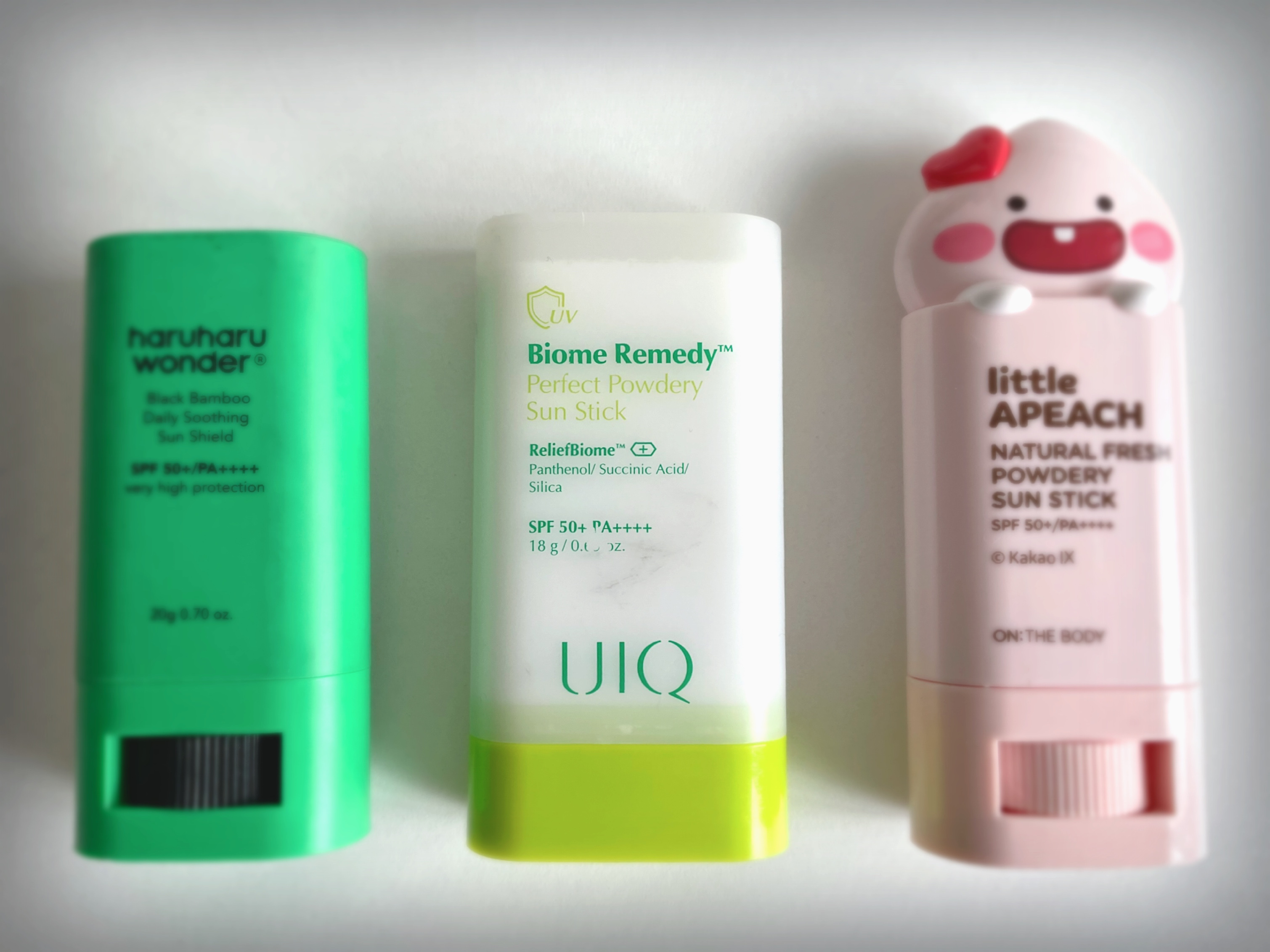 ブラックバンブーデイリー スージングサンシールド 20g SPF 50+/PA++++/haruharu wonder/日焼け止めスティックを使ったクチコミ（1枚目）