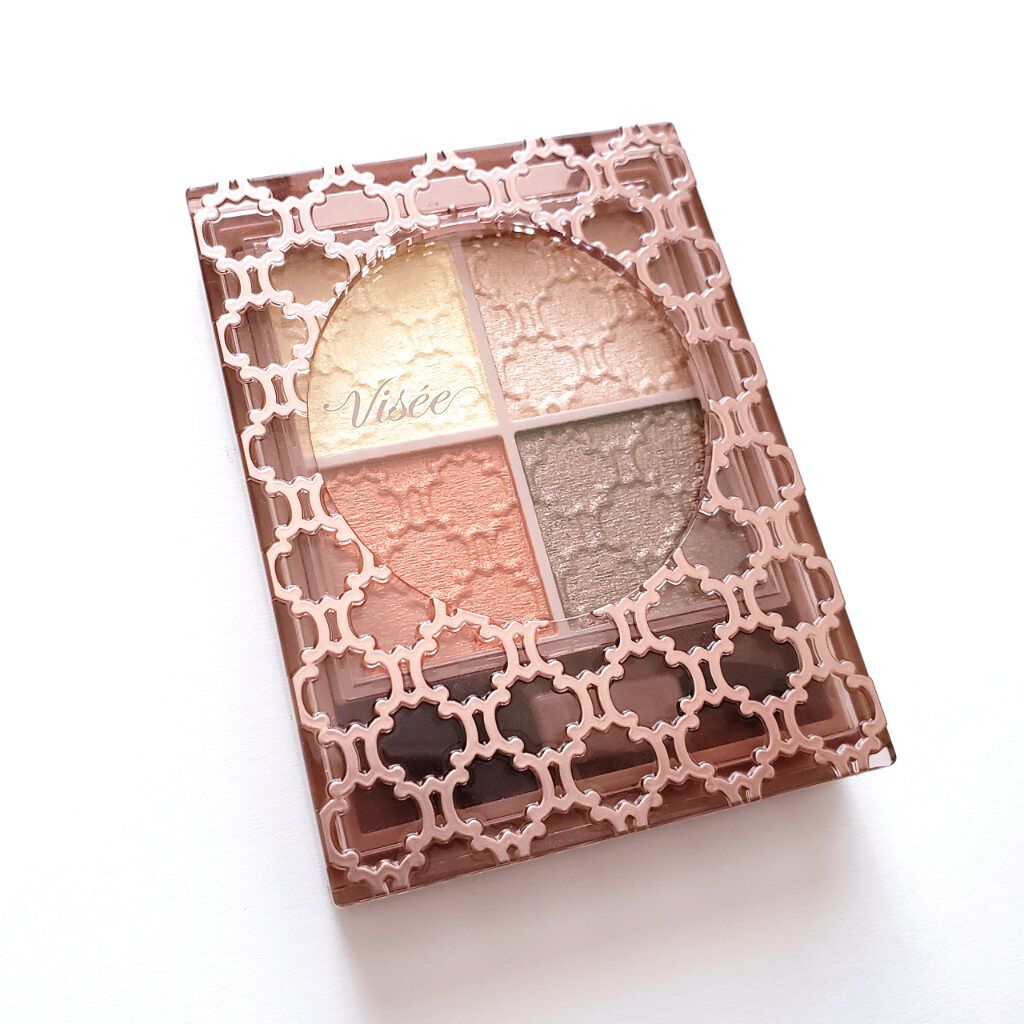 グロッシーリッチ アイズ N/Visée/アイシャドウパレットを使ったクチコミ（3枚目）