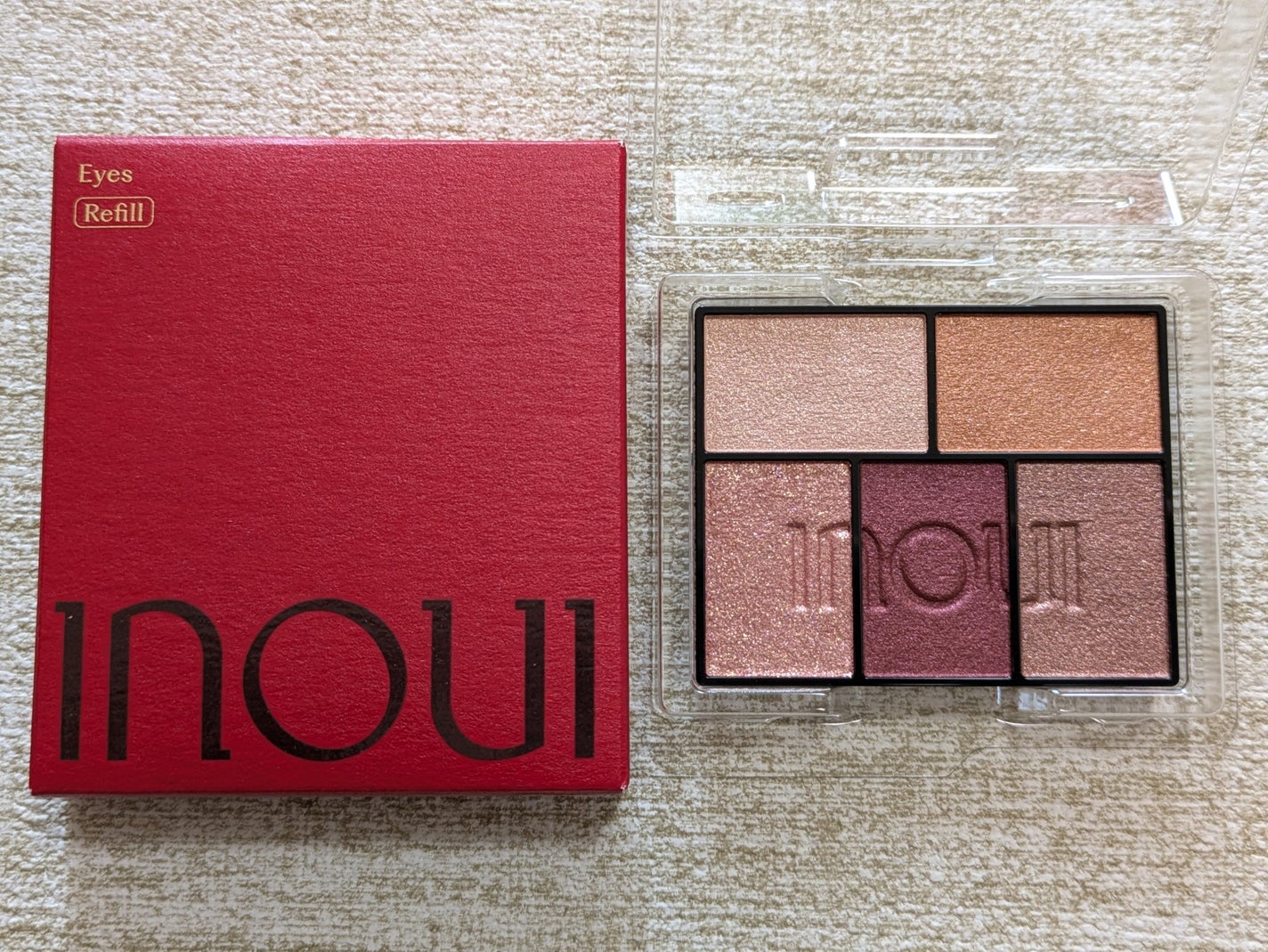 インウイ アイズ/INOUI/アイシャドウパレットを使ったクチコミ(1枚目)