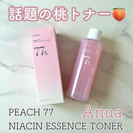 桃77%ナイアシンエッセンストナー 250ml/Anua/化粧水を使ったクチコミ(1枚目)