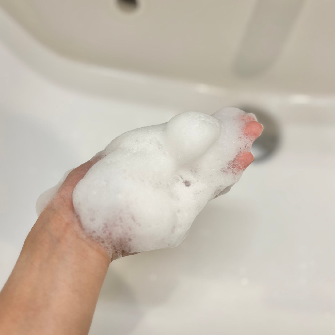 ピンクアロエメレンゲクレンザー/APRILSKIN/その他洗顔料を使ったクチコミ(3枚目)