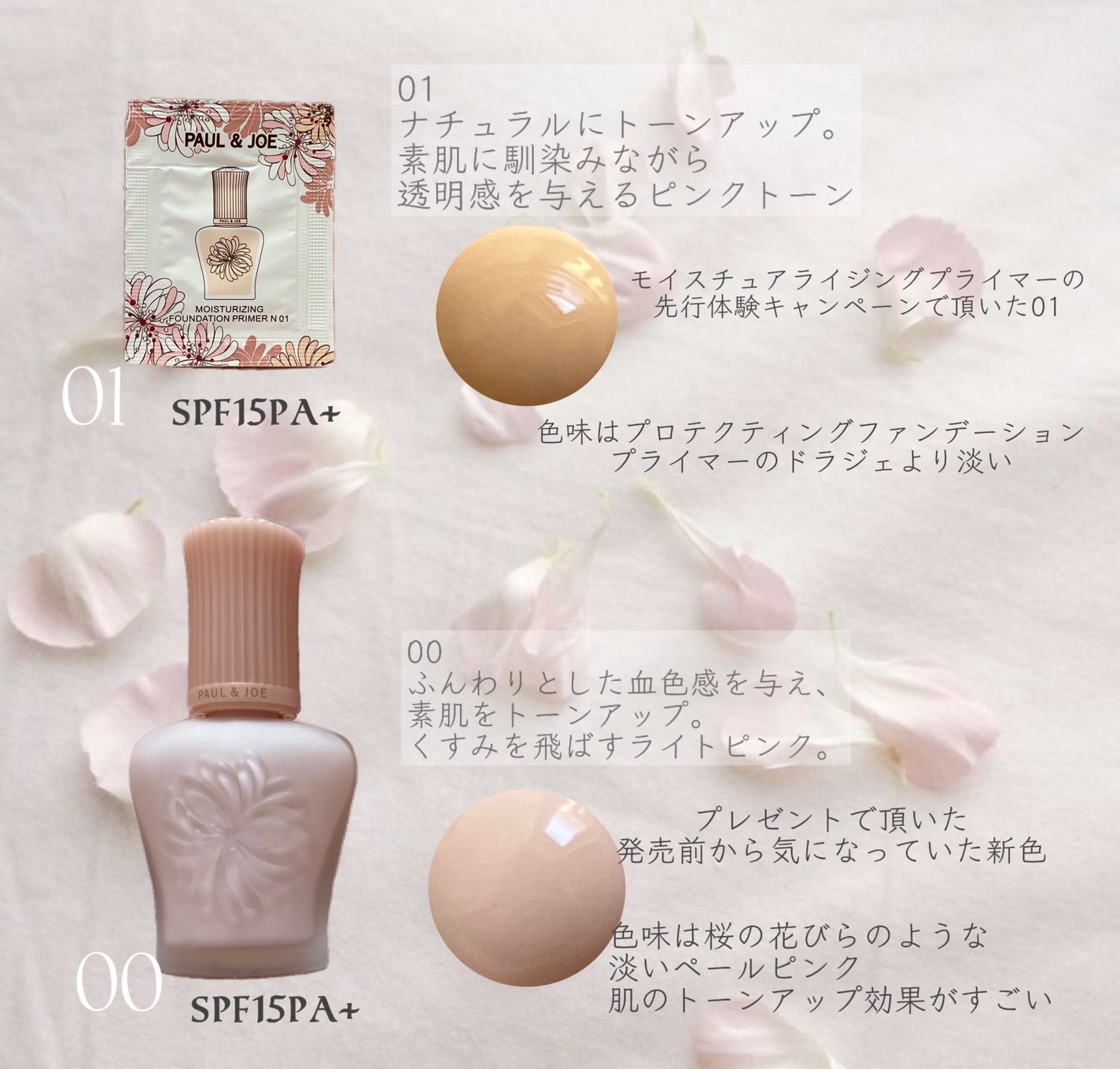 モイスチュアライジング プライマー/PAUL & JOE BEAUTE/化粧下地を使ったクチコミ(3枚目)