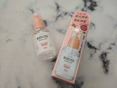 SSビオリス ボタニカル モイスト リペア ヘアオイルのクチコミ「＜SS　ビオリス　ボタニカル　モイスト　リペア　ヘアオイル＞を愛用中💖

優しげな色合いが.....」（1枚目）