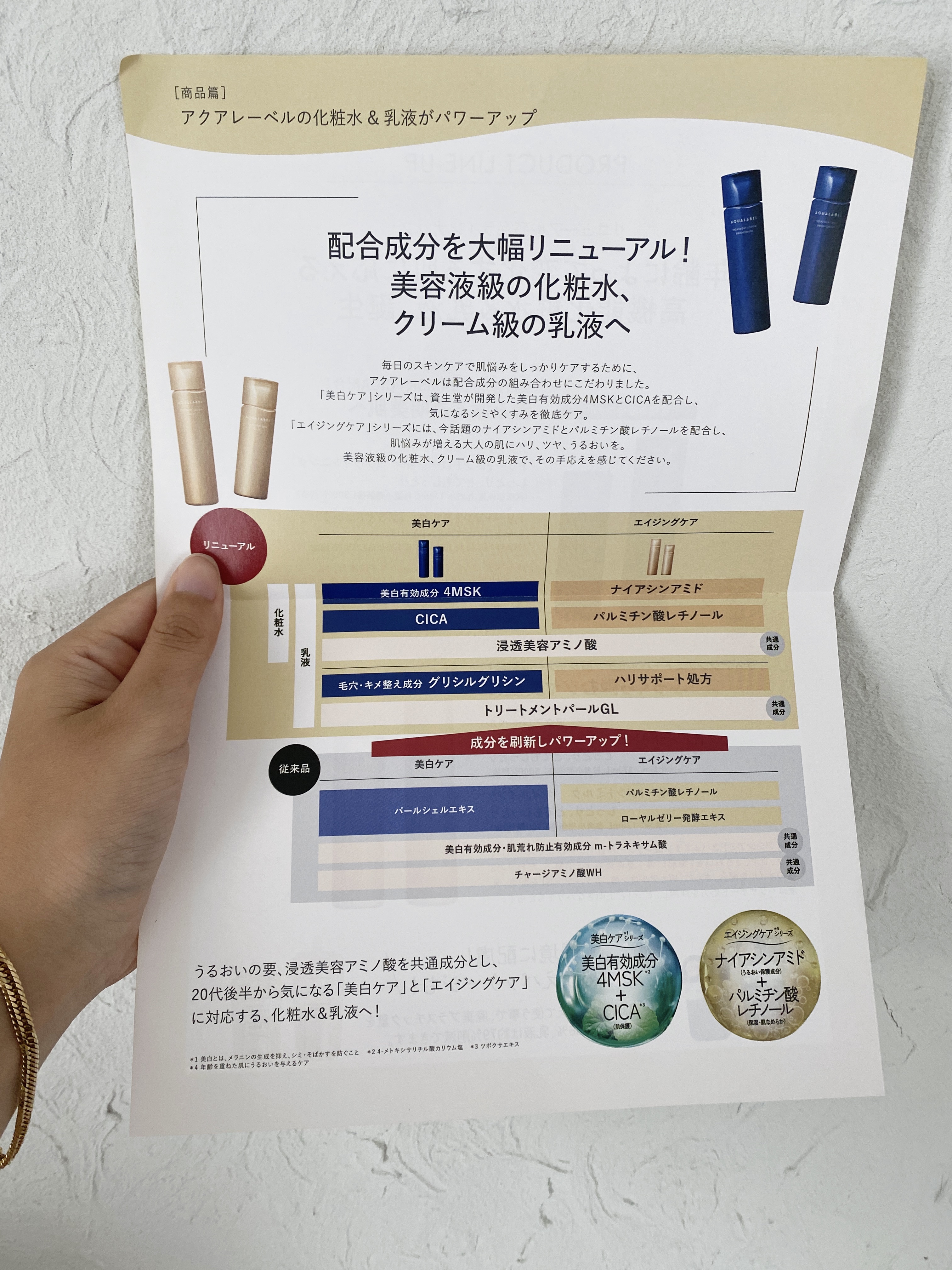 トリートメントミルク（ブライトニング）とてもしっとり/アクアレーベル/乳液を使ったクチコミ（3枚目）