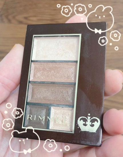ショコラスウィート アイズ/リンメル ロンドン/アイシャドウパレットを使ったクチコミ(2枚目)