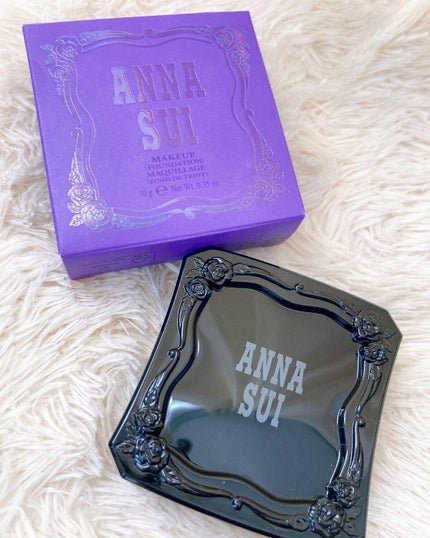 メイクアップ/ANNA SUI/パウダーファンデーションを使ったクチコミ(5枚目)