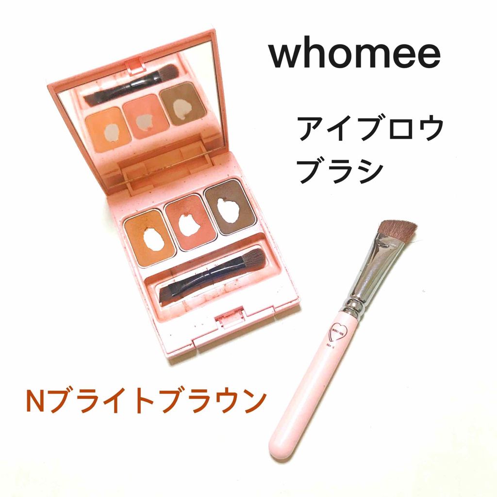 フーミー　アイブロウブラシ 熊野筆/WHOMEE/メイクブラシを使ったクチコミ（1枚目）