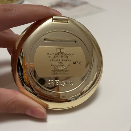 ラ プードル オートニュアンス/Elégance/プレストパウダーを使ったクチコミ(2枚目)