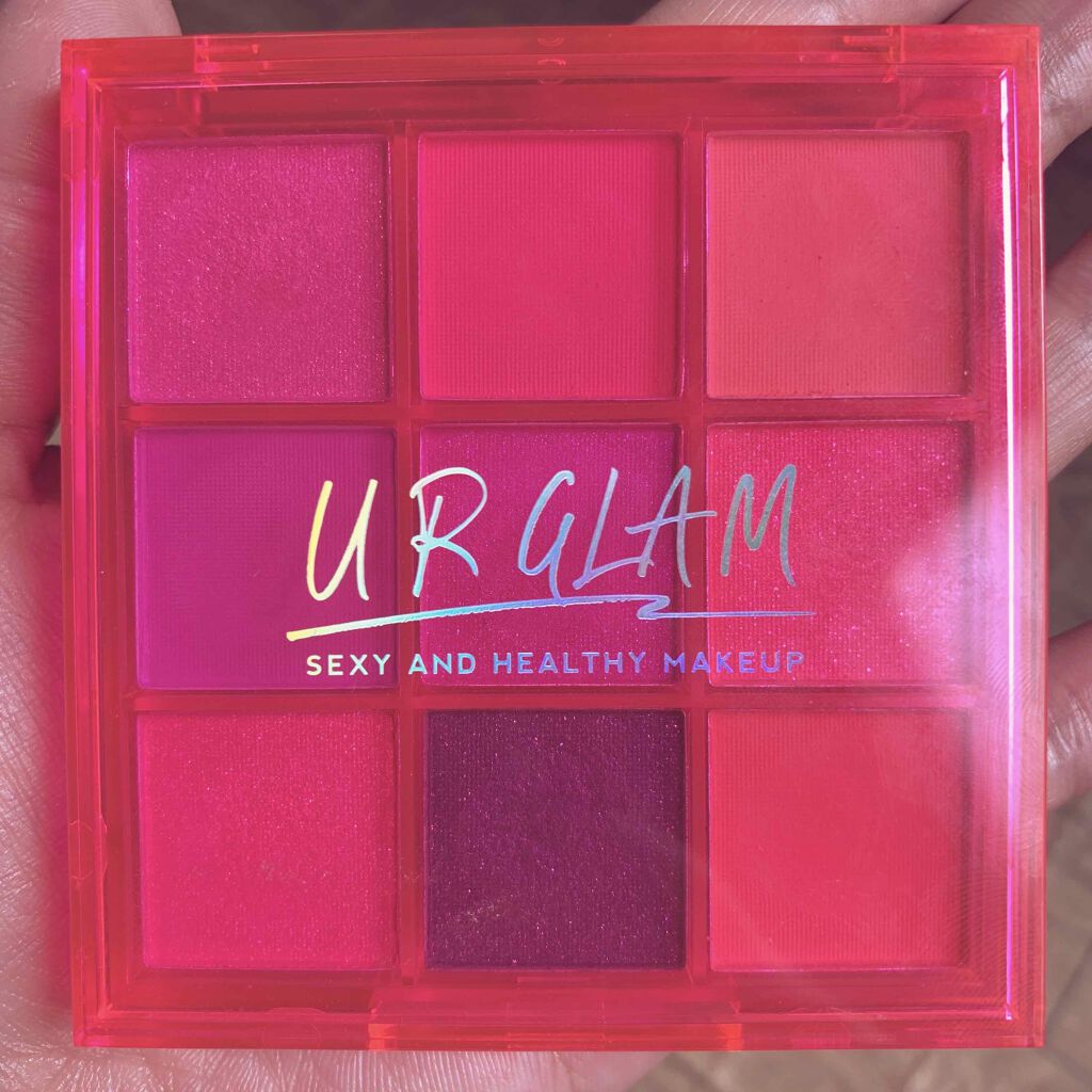 UR GLAM BLOOMING EYE COLOR PALETTE/U R GLAM/アイシャドウパレットを使ったクチコミ(1枚目)