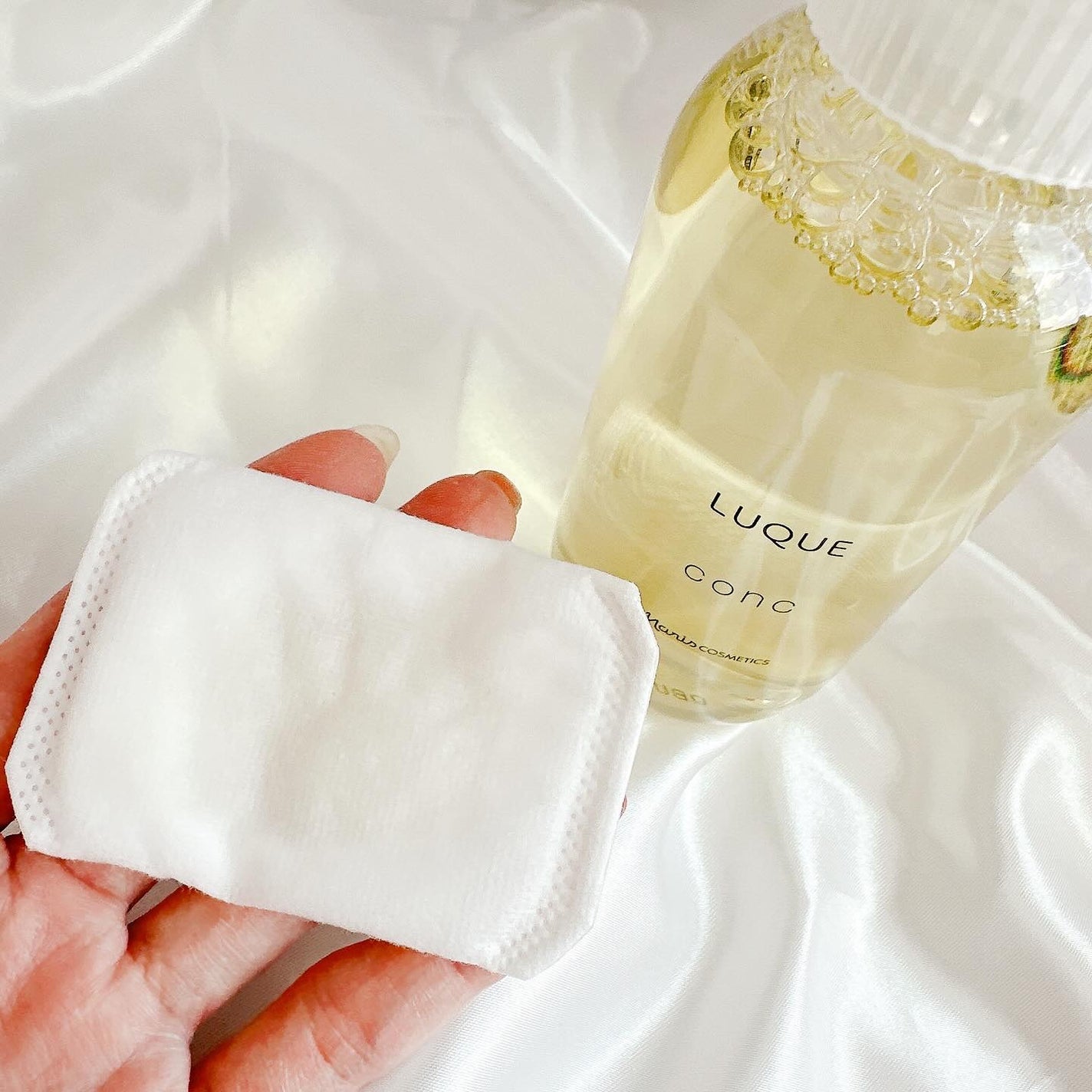 ルクエ コンク/ナリス化粧品/拭き取り化粧水を使ったクチコミ(3枚目)