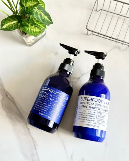 BT+スカルプ シャンプー/トリートメント シャンプー/トリートメント セット/SUPERFOOD LAB/市販シャンプーの画像