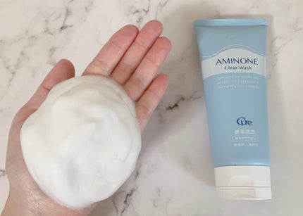 アミノネクリアウォッシュ/Cure/洗顔フォームを使ったクチコミ(5枚目)