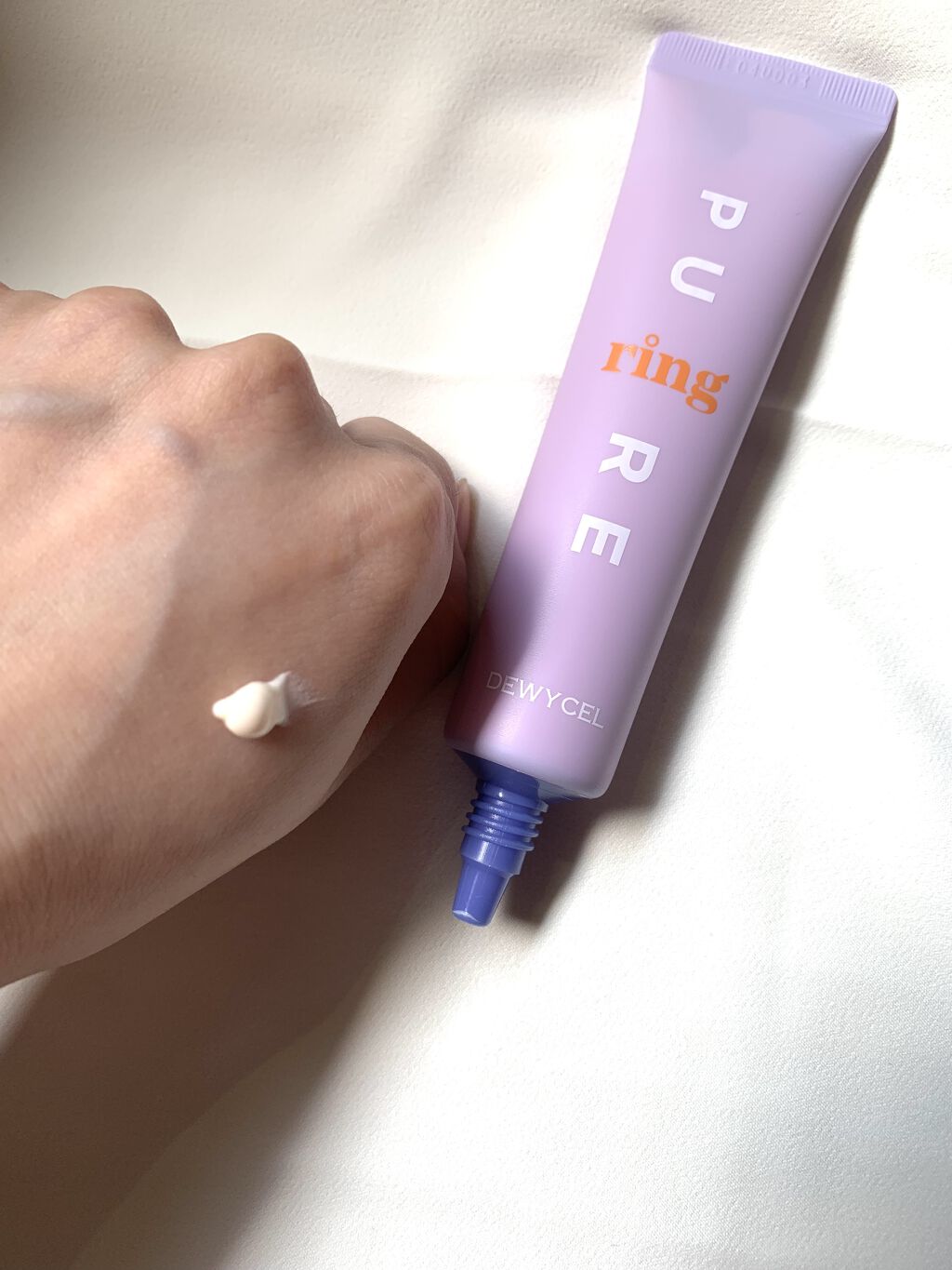 ピュアリングクリーム/DEWYCEL/化粧下地を使ったクチコミ（2枚目）