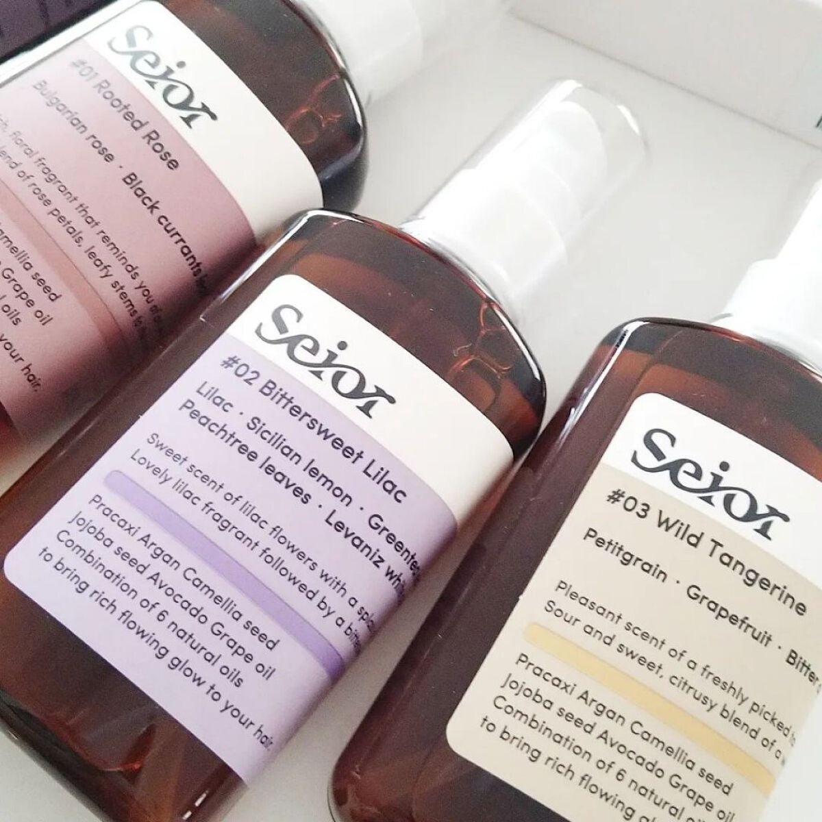 ヘアセラム/seior/ヘアオイルを使ったクチコミ(1枚目)