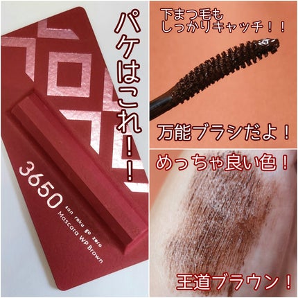 マスカラ WP/3650/マスカラを使ったクチコミ(4枚目)