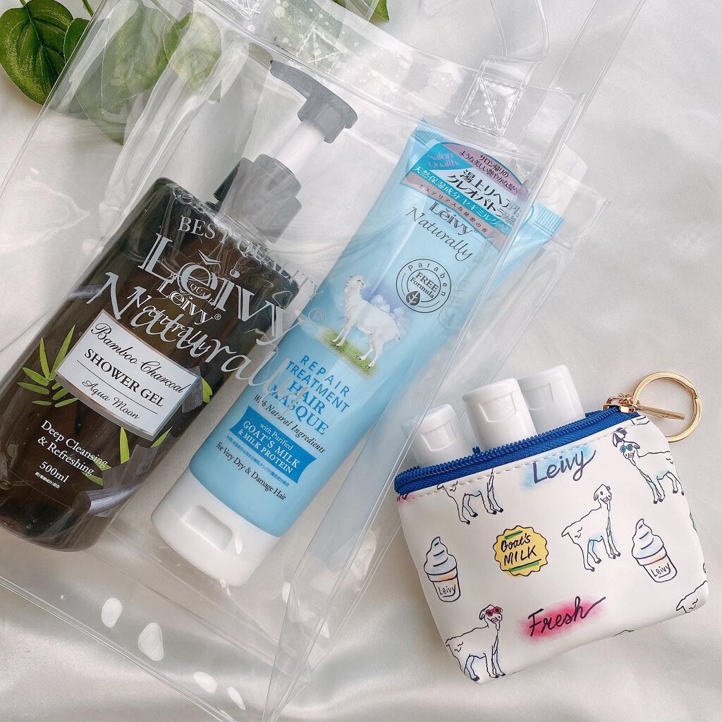 レイヴィー リペアトリートメントヘアマスクゴートミルク/Leivy/ヘアマスク・ヘアパックを使ったクチコミ(3枚目)