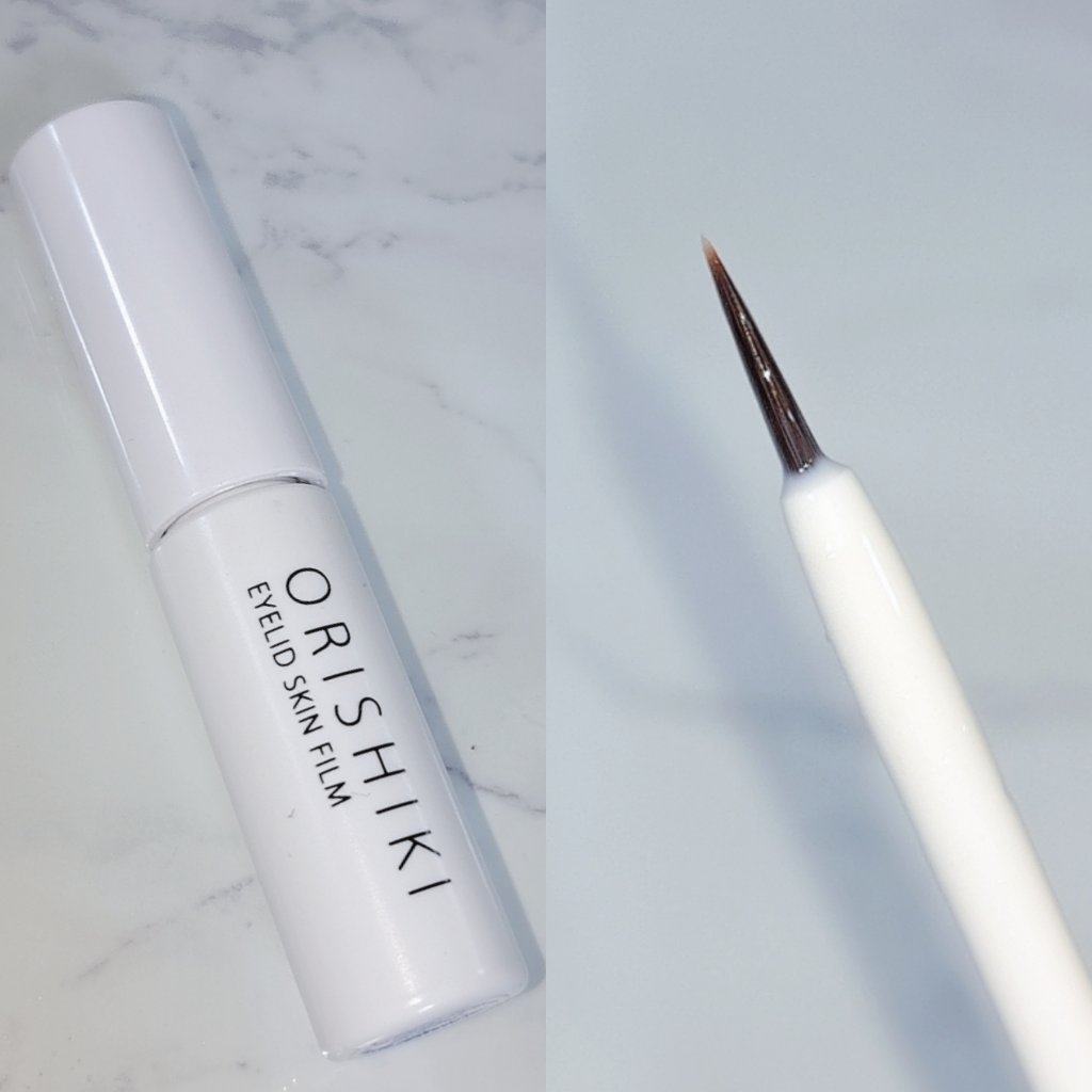 オリシキ アイリッドスキンフィルム		/D-UP/二重まぶた用アイテムを使ったクチコミ（3枚目）