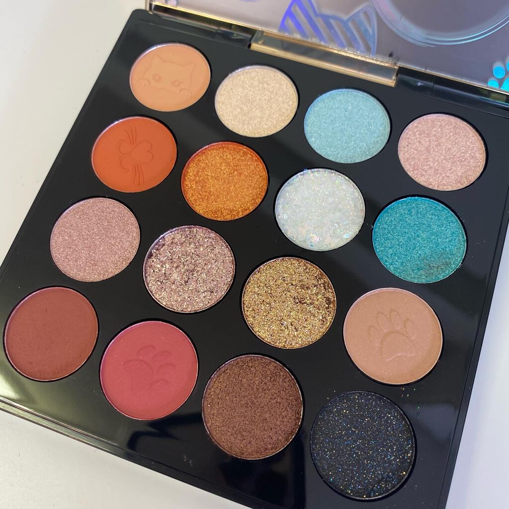 イメージ「マヤ」 アイシャドウパレット/ZEESEA/アイシャドウパレットを使ったクチコミ（3枚目）