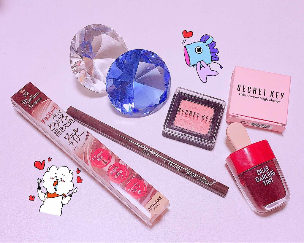 ディアダーリン ウォータージェルティント （アイスティント）/ETUDE/口紅を使ったクチコミ（1枚目）