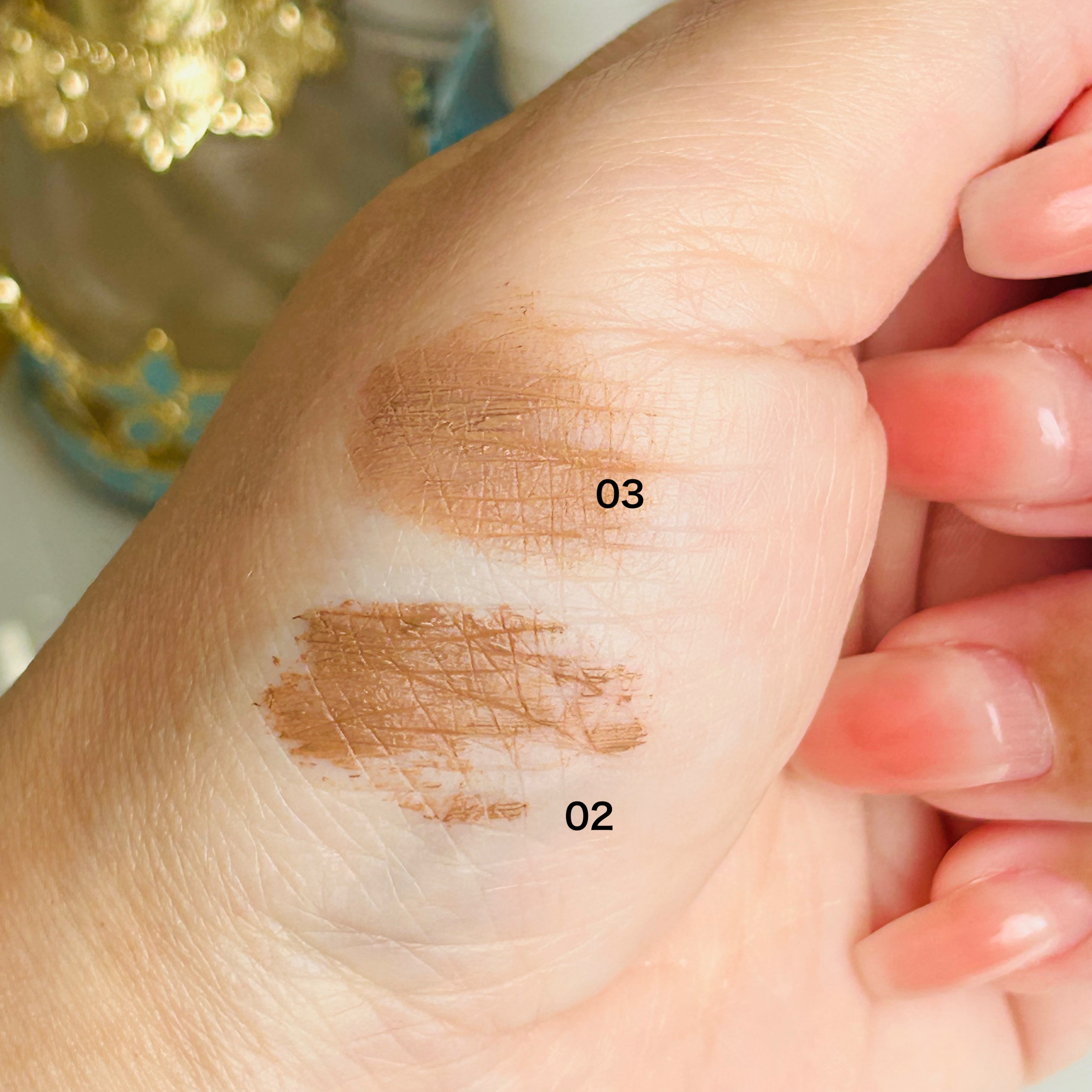 ハンオールブロウカラ/rom&nd/眉マスカラを使ったクチコミ（3枚目）