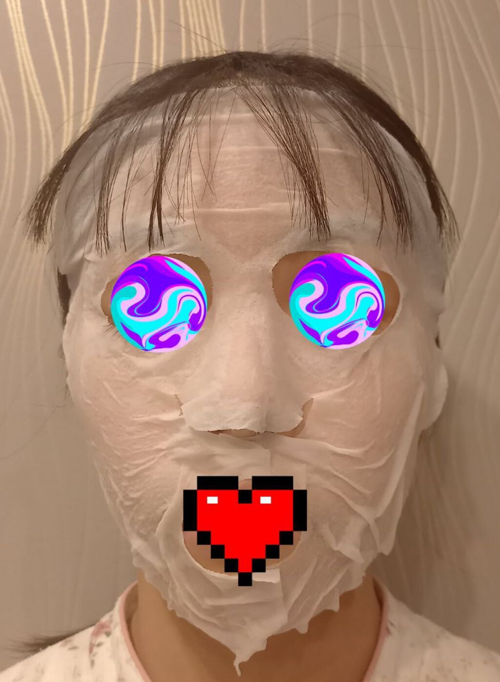 圧縮フェイスマスク/DAISO/シートマスク・パックを使ったクチコミ(3枚目)