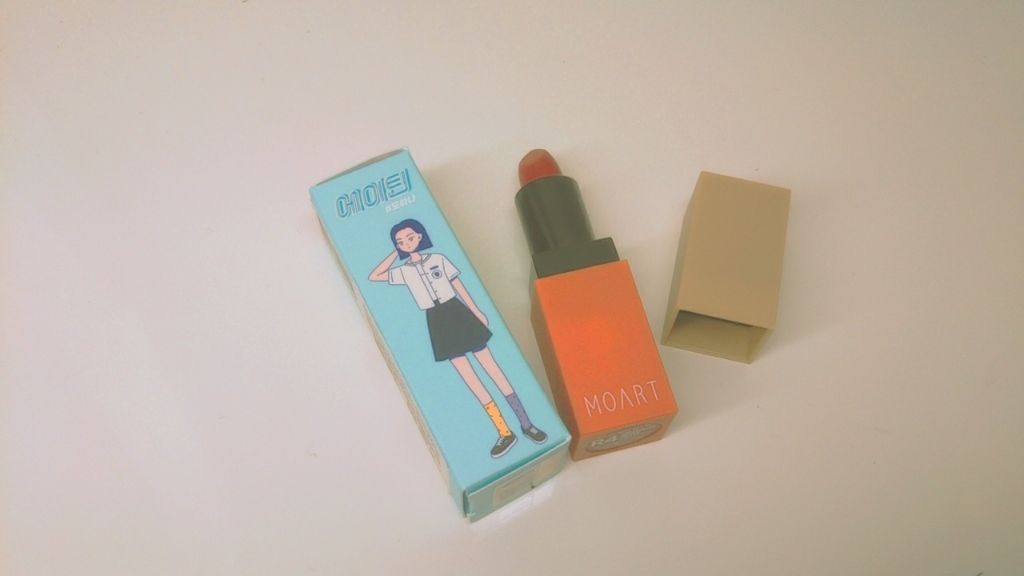 モアート ベルベットリップスティック/MOART/口紅を使ったクチコミ（3枚目）