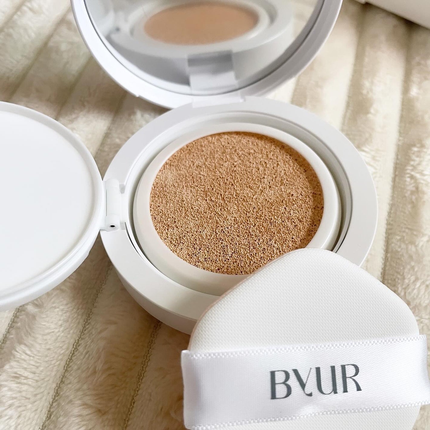 セラムフィット ルースフェイスパウダー/ByUR/ルースパウダーを使ったクチコミ(4枚目)