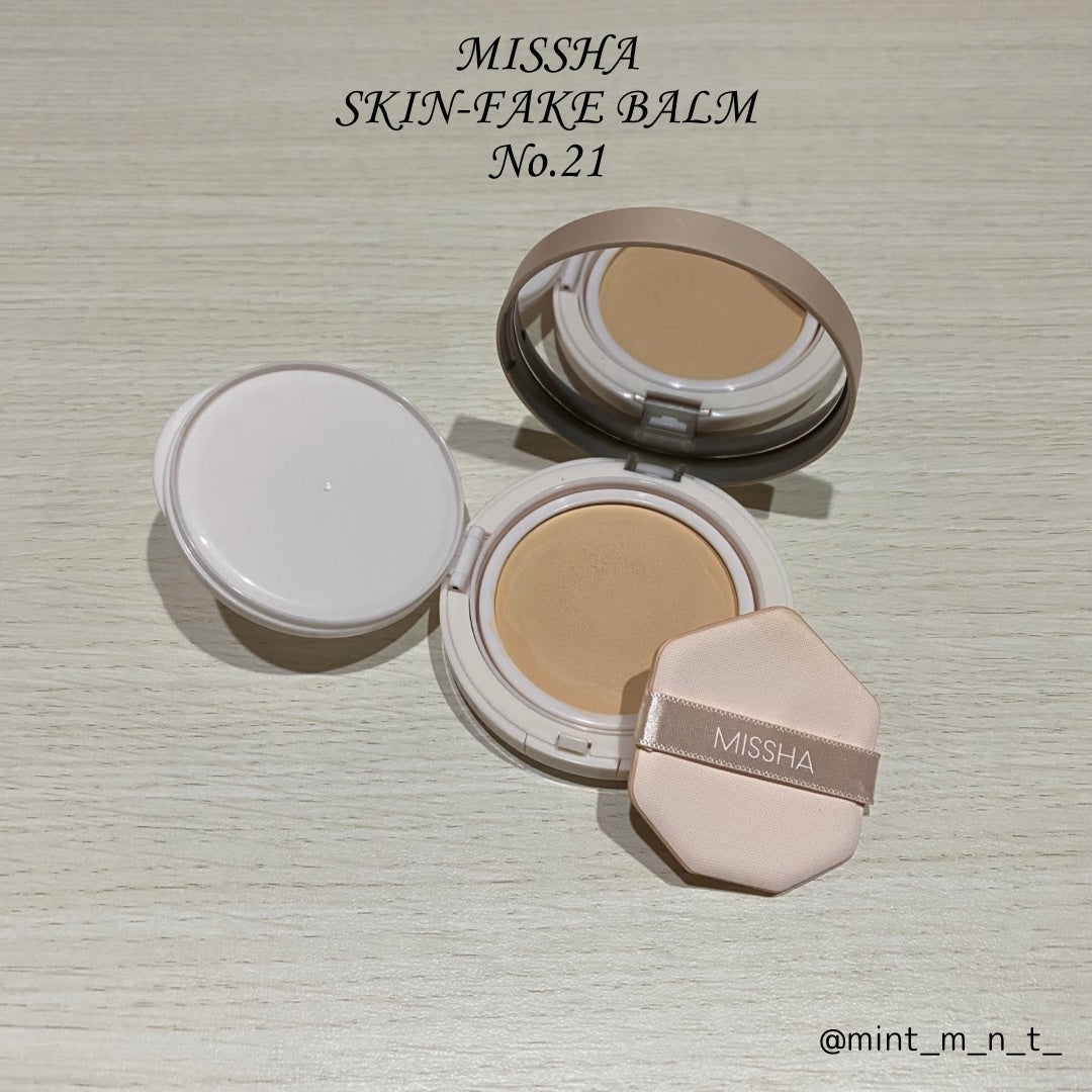 ミシャ M スキンフェイクバーム/MISSHA/クリーム・エマルジョンファンデーションを使ったクチコミ(1枚目)