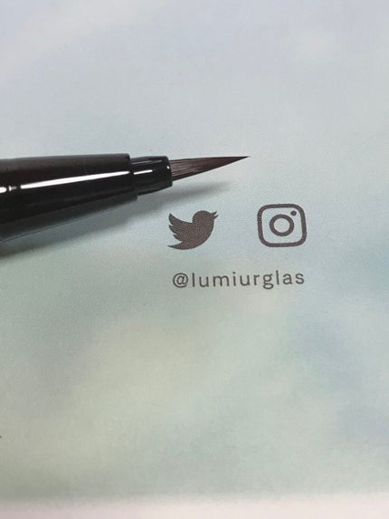 スキルレスライナー/LUMIURGLAS/リキッドアイライナーを使ったクチコミ(3枚目)