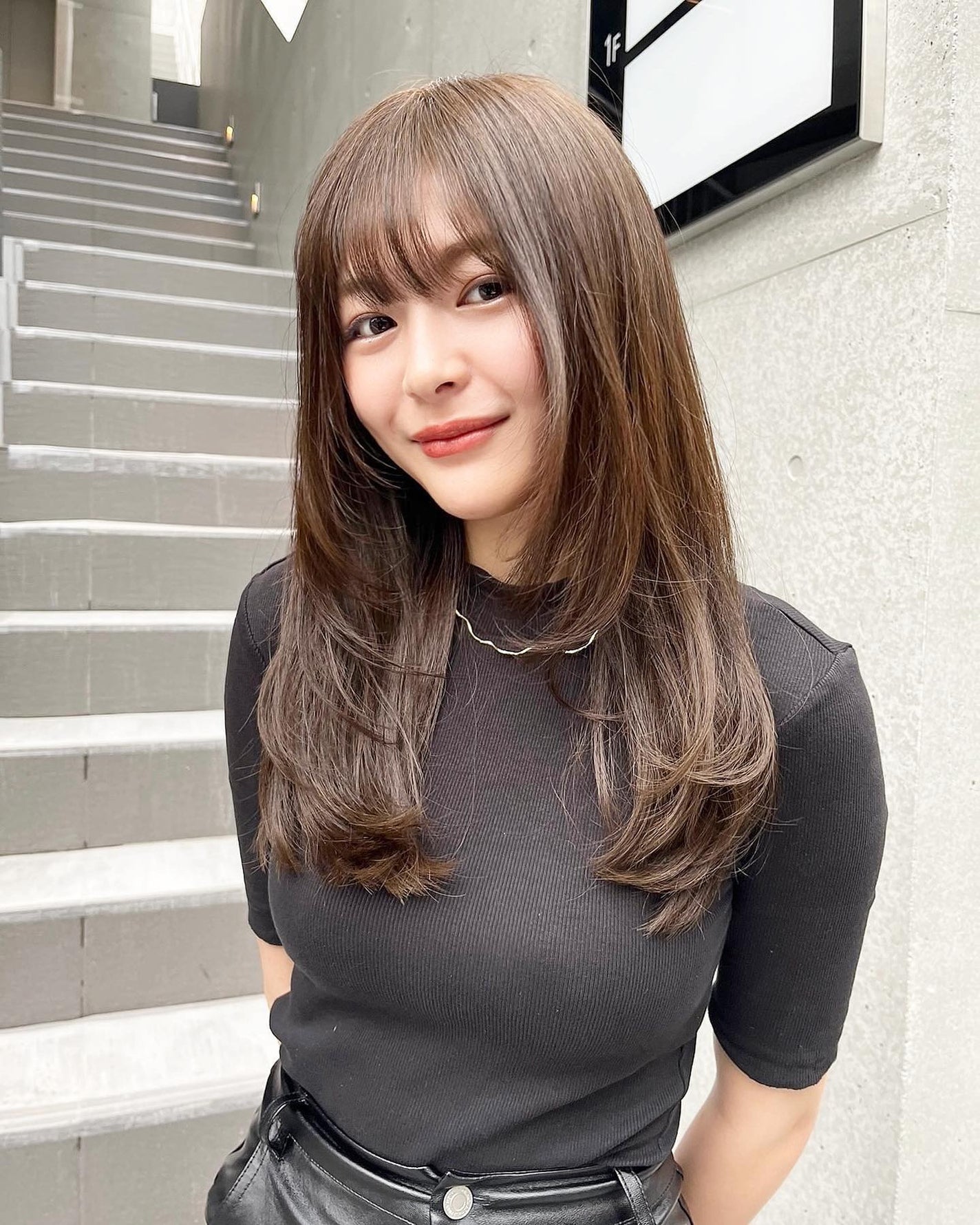 HARUNA on LIPS 「柔らかいレイヤースタイル🫶シンプルなヘアスタイルもレイヤーカッ..」(4枚目)