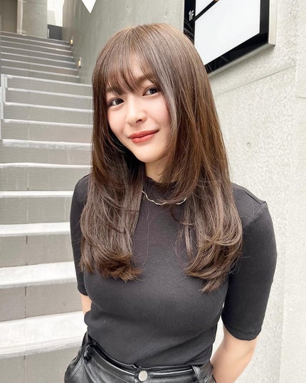 HARUNA on LIPS 「柔らかいレイヤースタイル🫶シンプルなヘアスタイルもレイヤーカッ..」(4枚目)