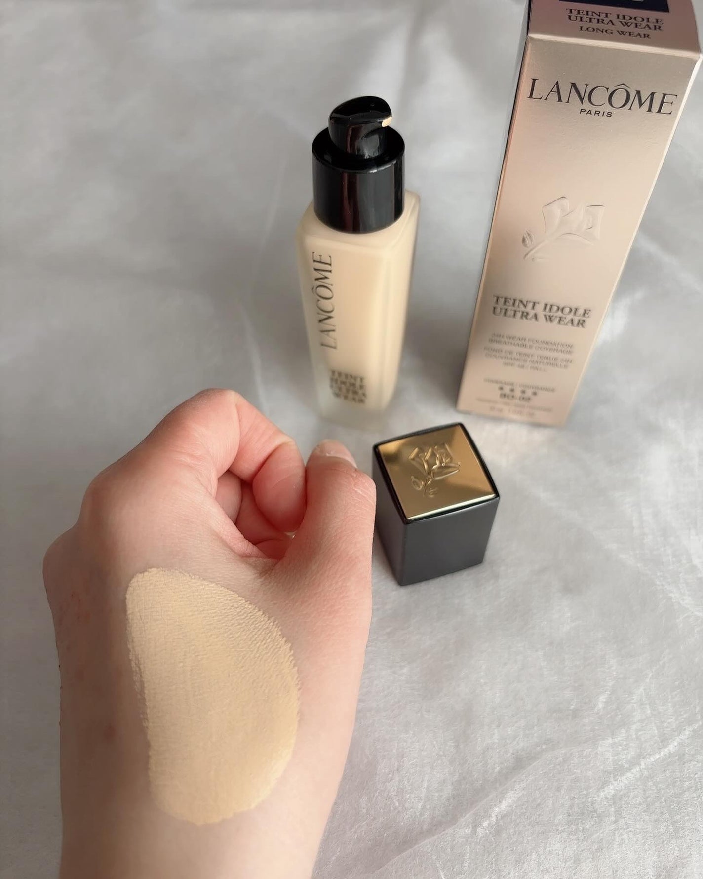 タンイドル ウルトラ ウェア リキッド N/LANCOME/リキッドファンデーションを使ったクチコミ(4枚目)