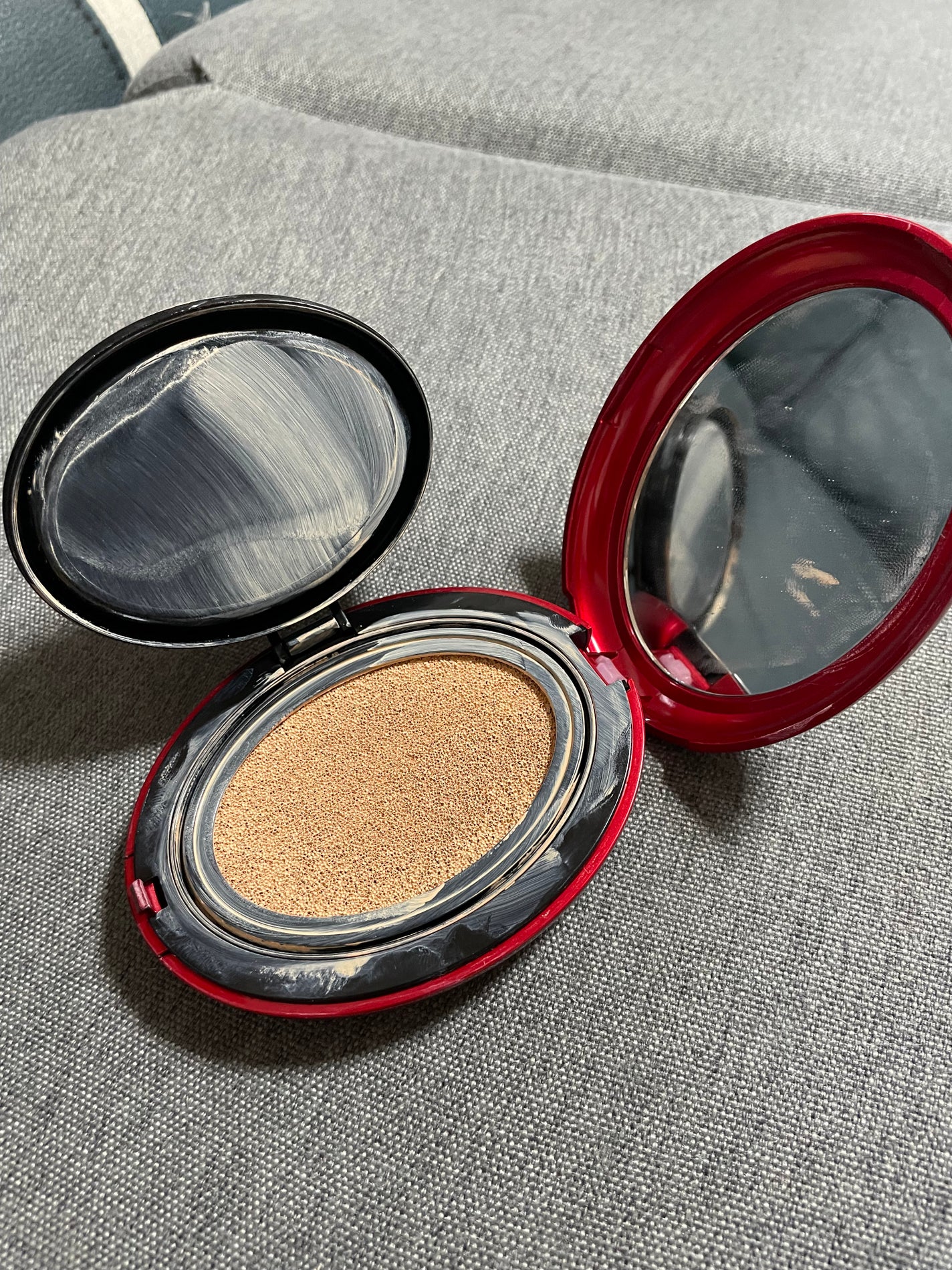 マスク フィット レッド クッション/TIRTIR(ティルティル)/クッションファンデーションを使ったクチコミ(2枚目)