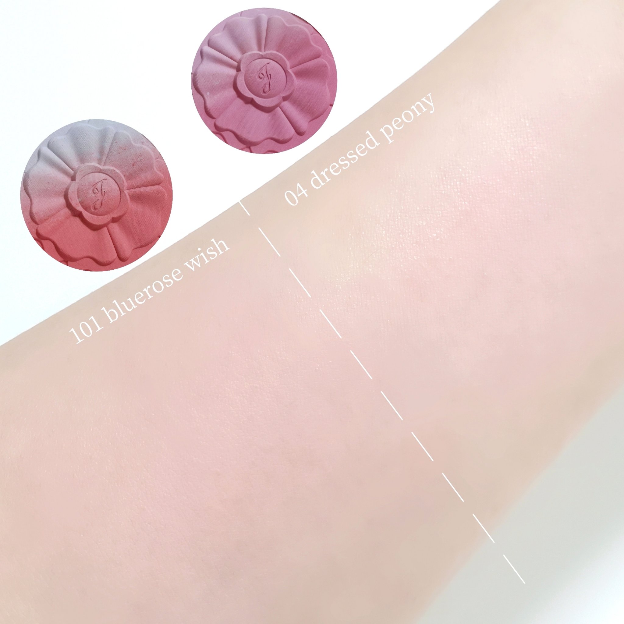 ジルスチュアート　パステルペタル ブラッシュ/JILL STUART/パウダーチークを使ったクチコミ（3枚目）