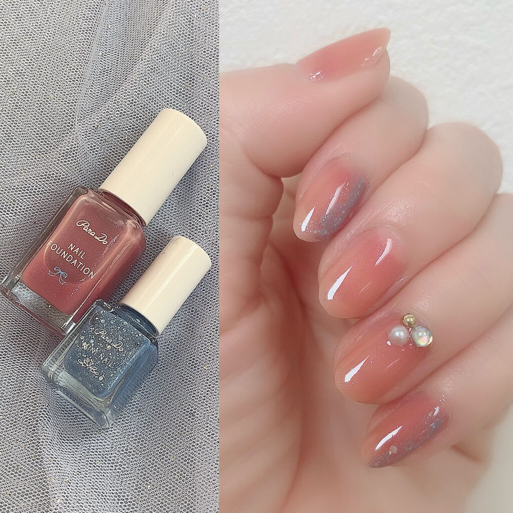 ネイルファンデーション/パラドゥ/マニキュアを使ったクチコミ（2枚目）