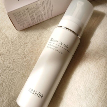リセット ウォッシュ/ACSEINE/泡洗顔を使ったクチコミ(1枚目)