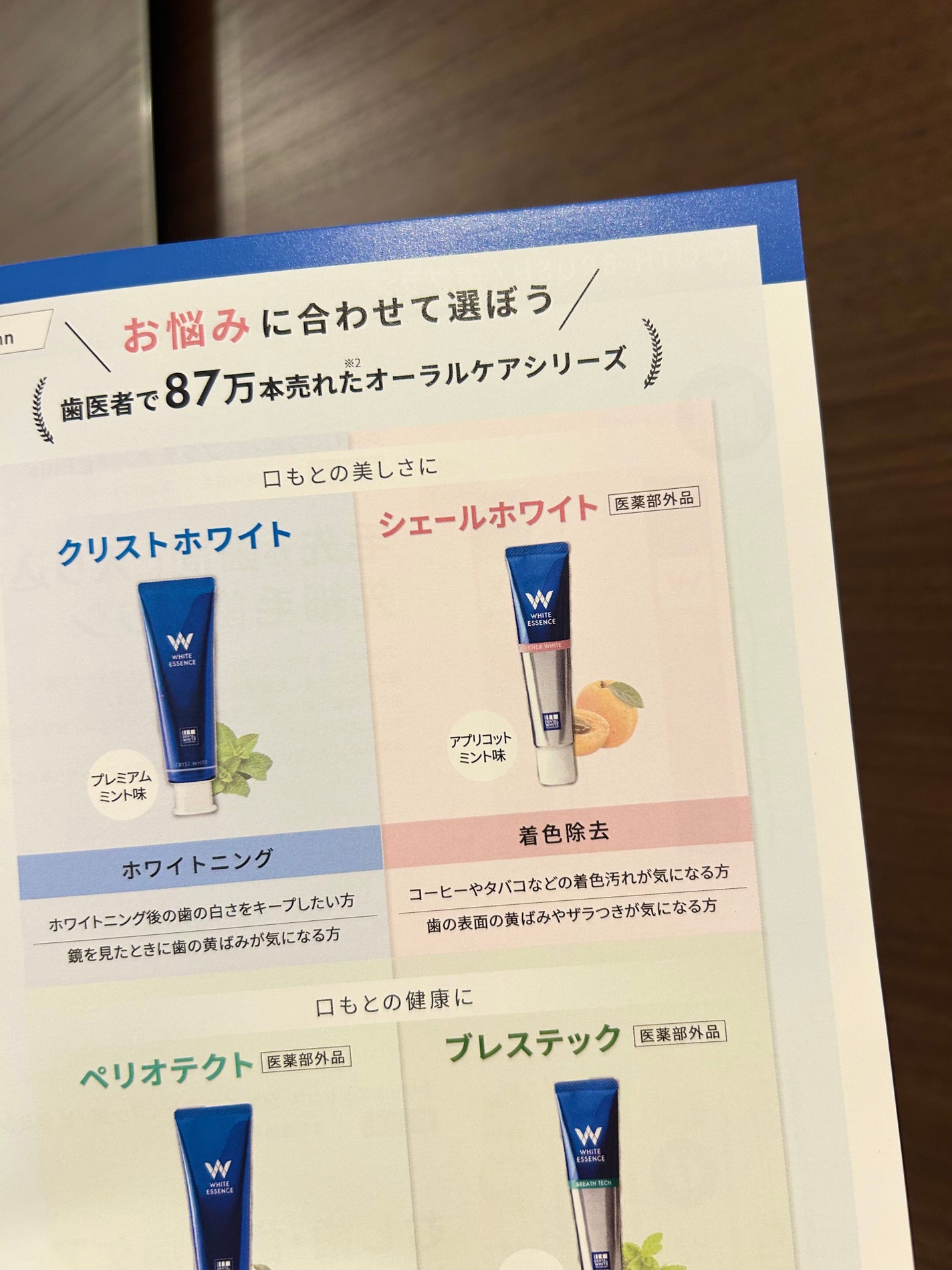 シェールホワイト/ホワイトエッセンス/歯磨き粉を使ったクチコミ(3枚目)