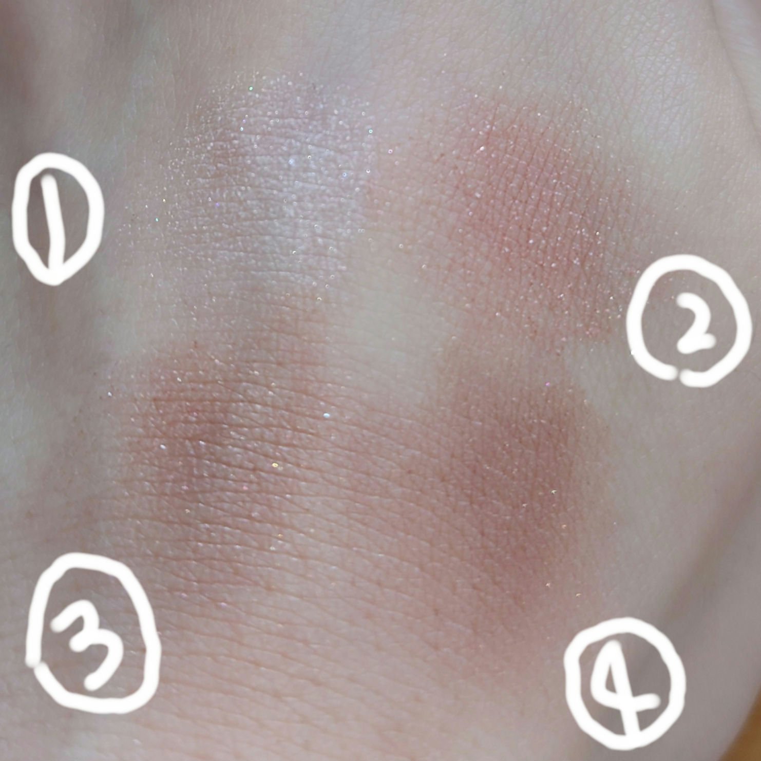 シルキースフレアイズ 08 ストロベリーコッパー/キャンメイク/アイシャドウパレットを使ったクチコミ（3枚目）