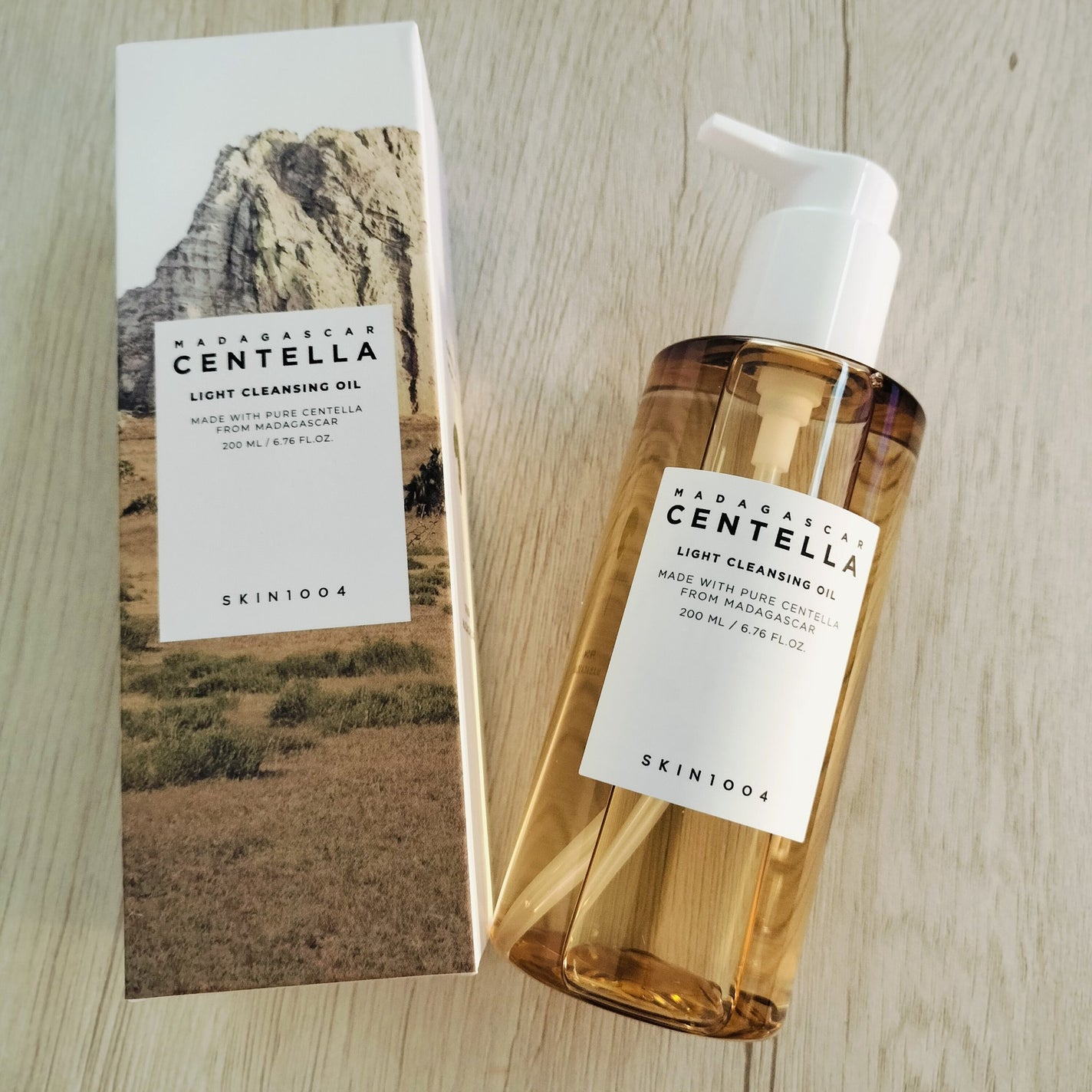 センテラ ライトクレンジングオイル/SKIN1004/オイルクレンジングを使ったクチコミ(1枚目)