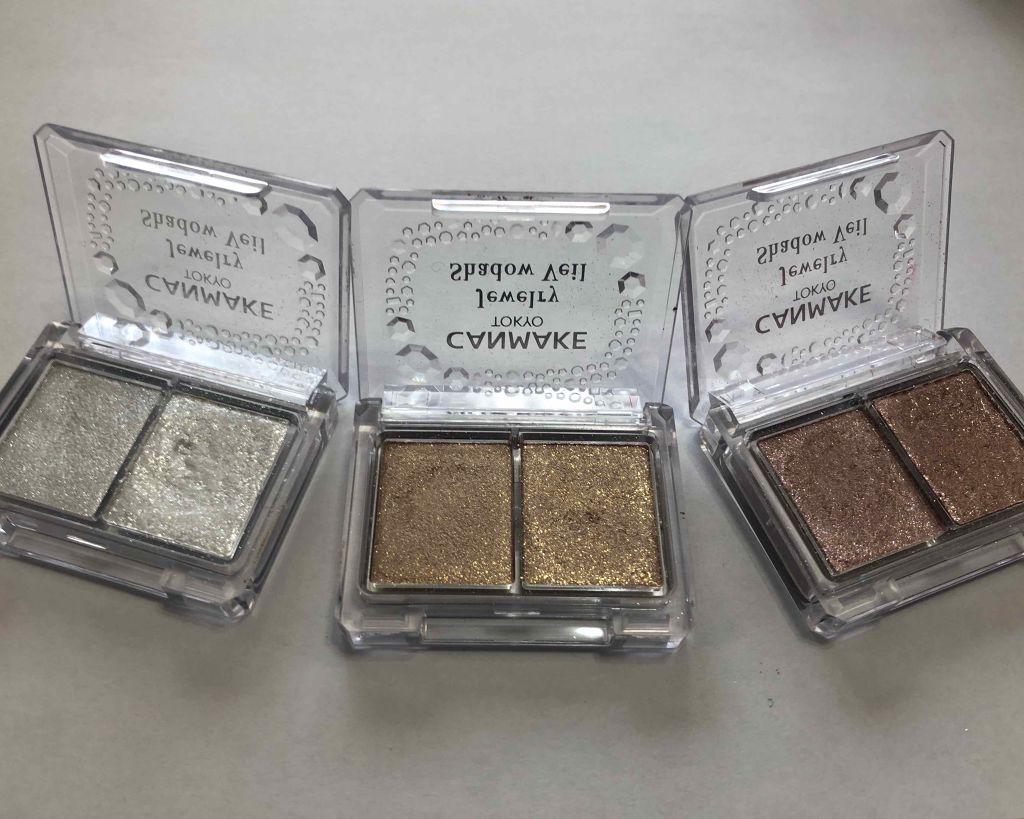 ジュエリーシャドウベール/キャンメイク/アイシャドウパレットを使ったクチコミ(2枚目)