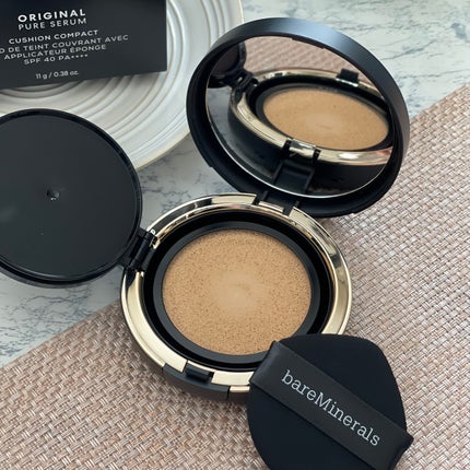 オリジナル ピュア セラム カバーアップ クッション/bareMinerals/クッションファンデーションを使ったクチコミ(8枚目)