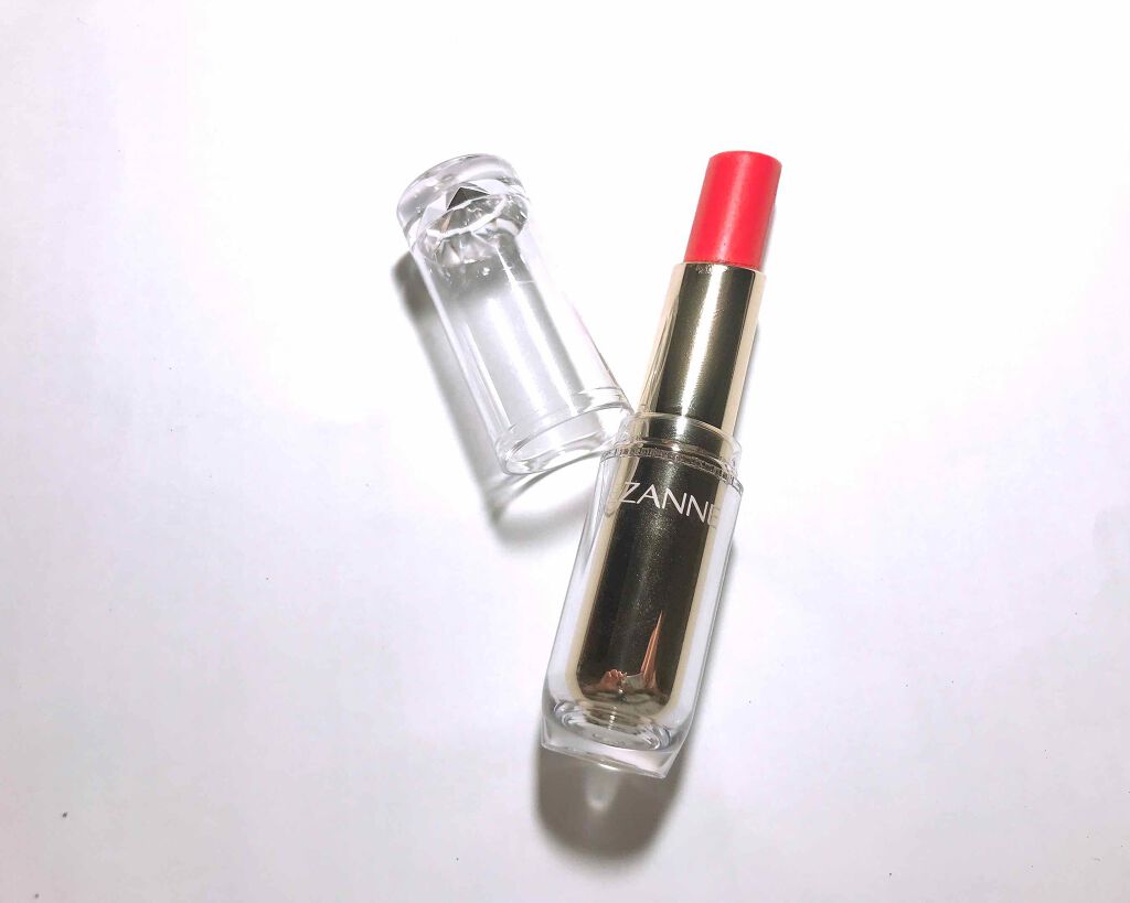 ラスティンググロスリップ/CEZANNE/口紅を使ったクチコミ（3枚目）