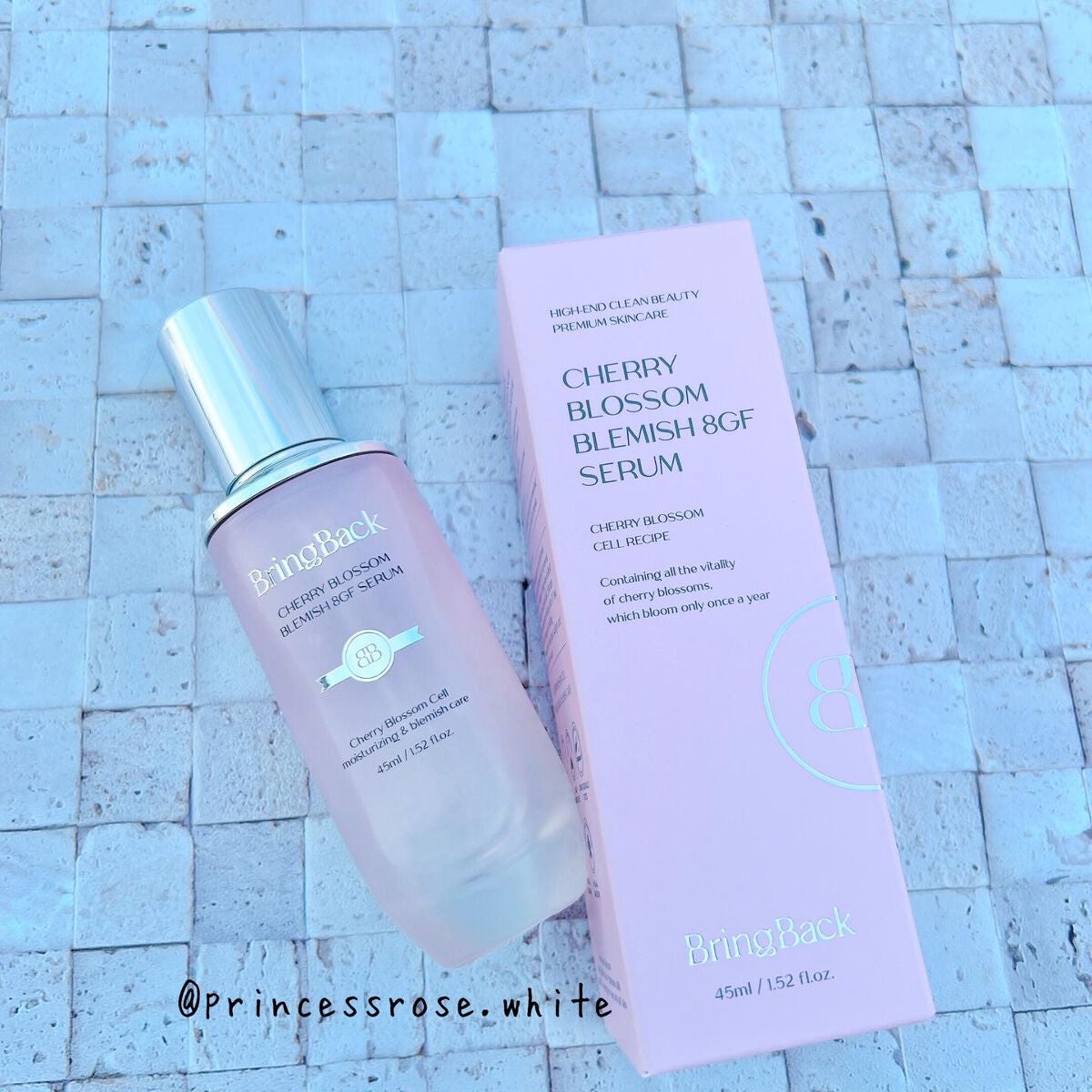 チェリーブロッサムブレミッシュ8GFセラム/Bring Back/化粧水を使ったクチコミ(7枚目)